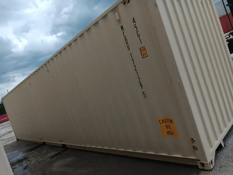 40ft high cube container Delivery Jacksonville