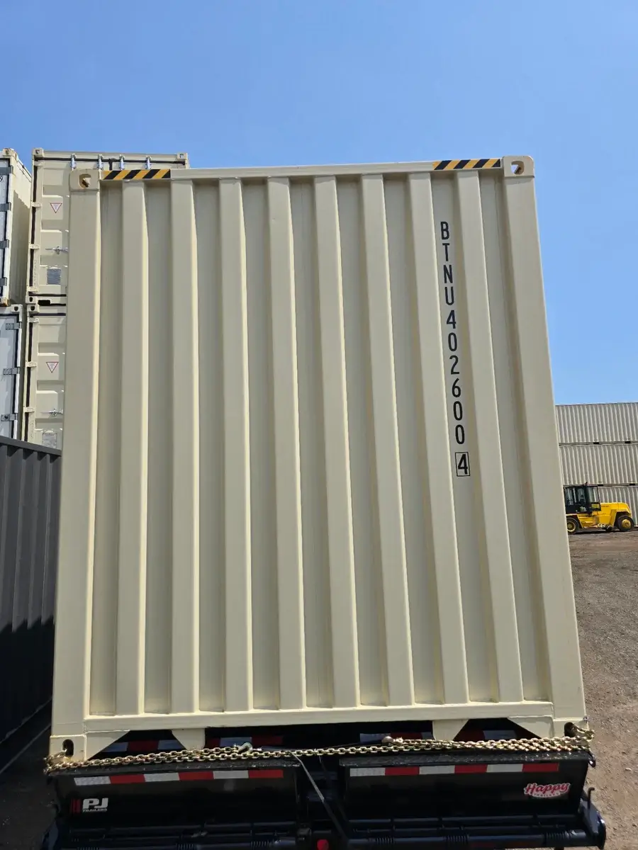 the 40ft high cube open-side containe