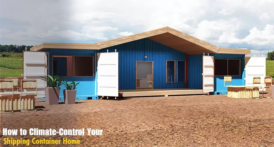 How To Climate Control Your Shipping Container Home