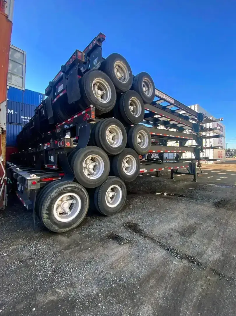 40 foot Gooseneck 2AXLE chassis