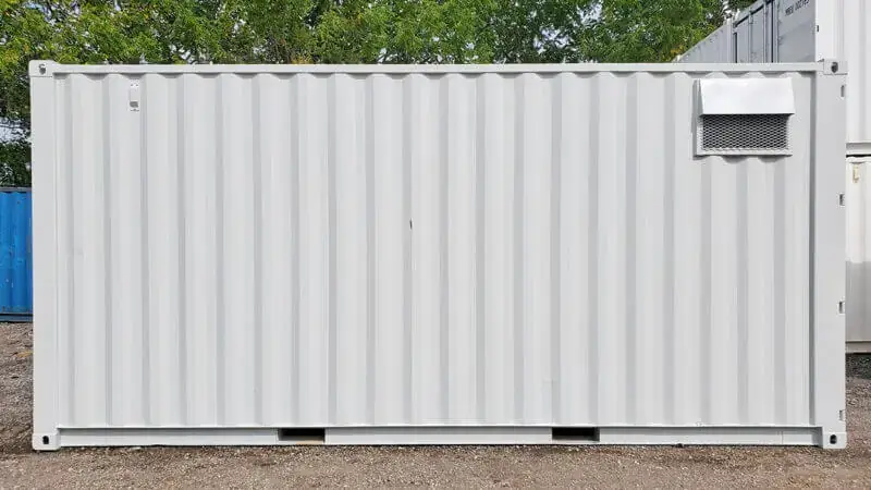 venting a shipping container