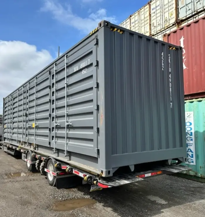40ft HC Container full open side