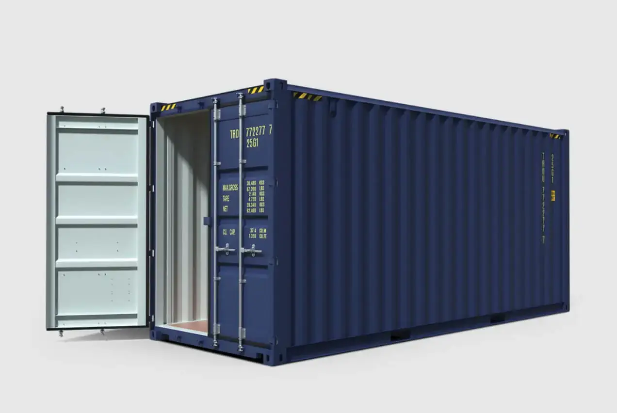 40ft high cube container dimensions