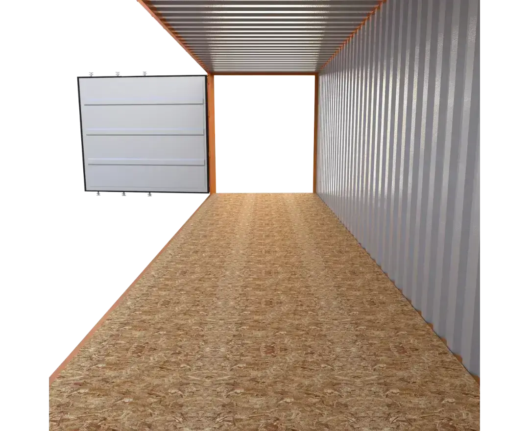 40 foot shipping container with side doors for sale