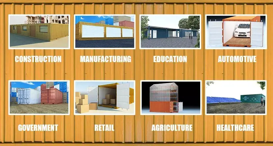 8 Industries That Use Shipping Containers